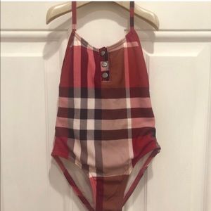 AUTHENTIC* Burberry toddler bathing suit